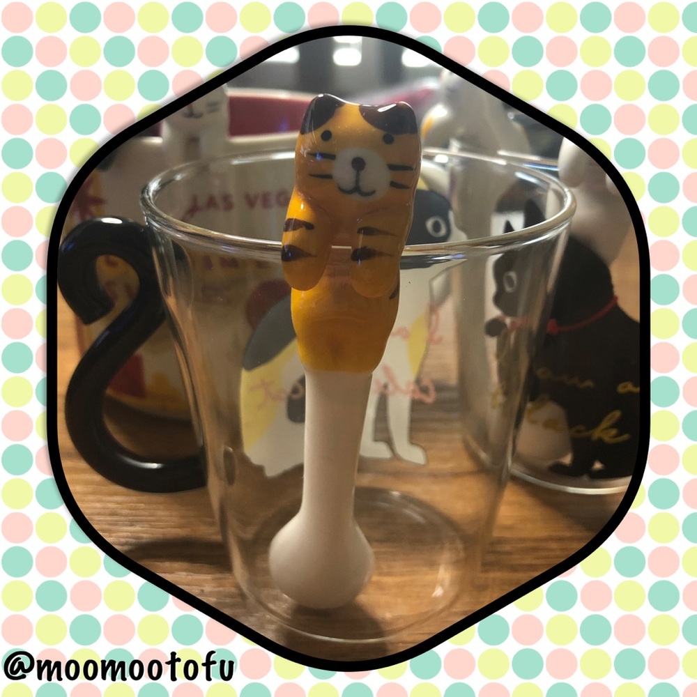 😻cute cat spoon